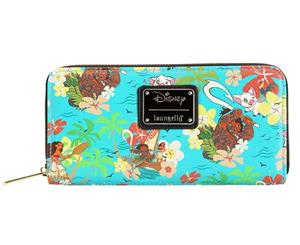 Loungefly Disney Moana - Floral Zip-around Wallet