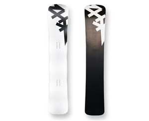 Matrix Snowboard Skitz Camber Sidewall Boarder Cross White/ - 166cm - Black
