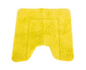 Mayfair Cashmere Touch Ultimate Microfibre Pedestal Mat (Yellow) - BR359