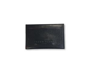 Men's Leon Flam Paris Envelope Style Card Holder In Black