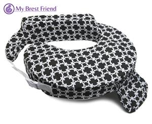 My Best Friend Breastfeeding / Nursing Pillow - Black/White