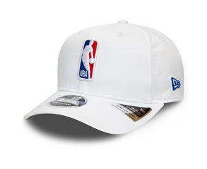 New Era 9Fifty Stretch Snapback Cap - NBA Logo white - White