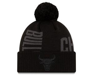 New Era Bobble Beanie - NBA TIP OFF Chicago Bulls black - Black