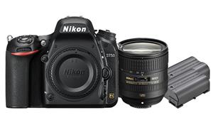 Nikon D750 DSLR 24-85mm Travel Kit