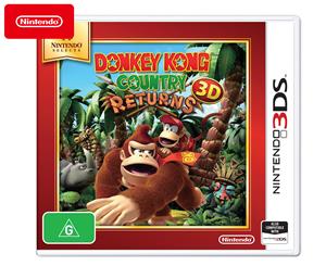 Nintendo 3DS Donkey Kong Country Returns 3D Game