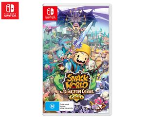 Nintendo Switch Snack World The Dungeon Crawl Gold Edition Game