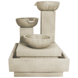 Northcote Pottery Sandstone Trio Cascading Fountain