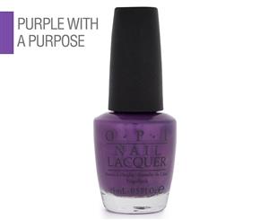 OPI Nail Lacquer 15mL - Purple With A Purpose