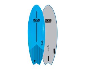 Ocean & Earth Ezi-Rider Soft Surfboard 5ƌ' - Mauve - MAU
