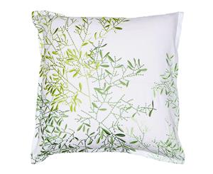 Pascale Green Euro Pillowcase 65x65cm