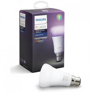 Philips - Hue White and Color Ambiance -Single Bulb B22
