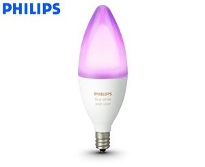 Philips 6W Hue Ambiance Smart LED E14 Light Bulb - White/Colour