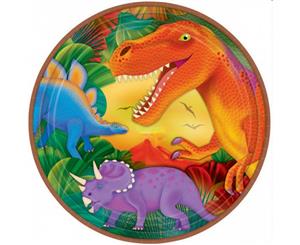 Prehistoric Dinosaur Dinner Plates Pack of 8