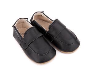Pre-walker Leather Loafers Black
