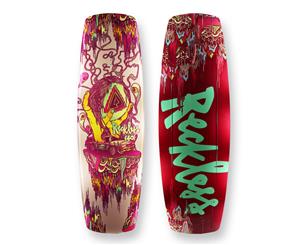 Reckless - Hands Colour Wakeboard Rocker Sidewall - 140cm - Red