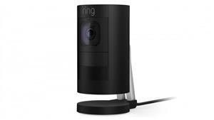 Ring Stick Up Cam Wired Security Camera - Black