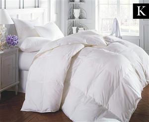 Royal Comfort 500GSM Pure Soft Goose Feather & Down King Bed Quilt