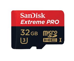 SanDisk 32GB Extreme Pro MicroSDHC 95Mb/s Memory Card