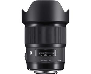 Sigma 20mm f/1.4 DG HSM Art Lens for Nikon F