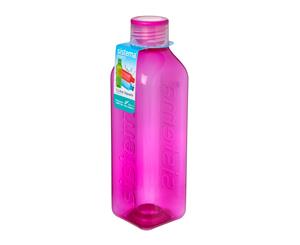Sistema Hydrate 1L Square Drink Bottle Pink