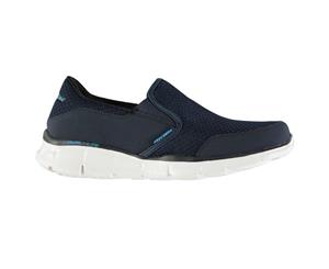 Skechers Men Equalizer Persistent Shoes - Navy/White