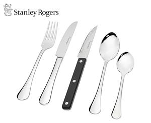 Stanley Rogers Manchester 50-Piece Cutlery Set w/ Steak Knives - Silver