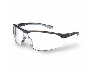 Sunwise Bulldog Extreme Safety Glasses - Black Frame/ Clear Lens