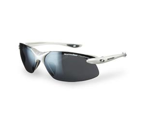 Sunwise Windrush Sports All-White Sunglasses with 4 Interchangeable Lenses