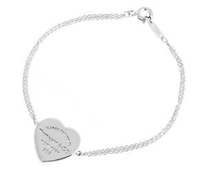 Tiffany & Co. Return To Tiffany Heart Tag Pendant Bracelet - Silver