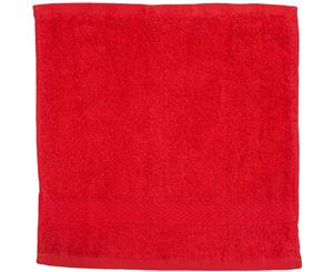 Towel City Luxury Range 550 Gsm - Face Cloth / Towel (30 X 30 Cm) (Red) - RW1574