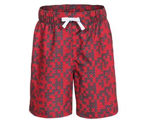 Trespass Childrens Boys Hitter Swimming Shorts (Red) - TP4076