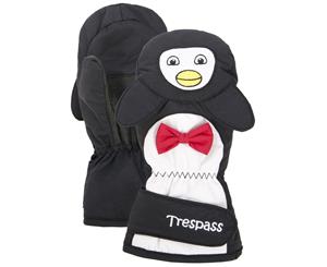 Trespass Childrens/Kids Flip Flap Winter Mittens (Black) - TP2833