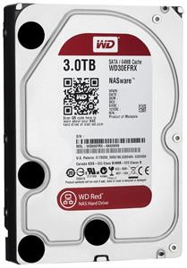 WD 3.5" Red NAS 3TB WD30EFRX 64M SATA3 HDD