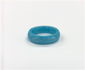 Women's QALO Wedding Ring - Pearlescent - Turquoise
