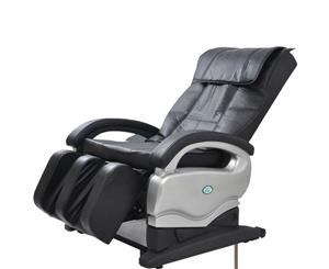 Zero Gravity Leather Massage Chair Black