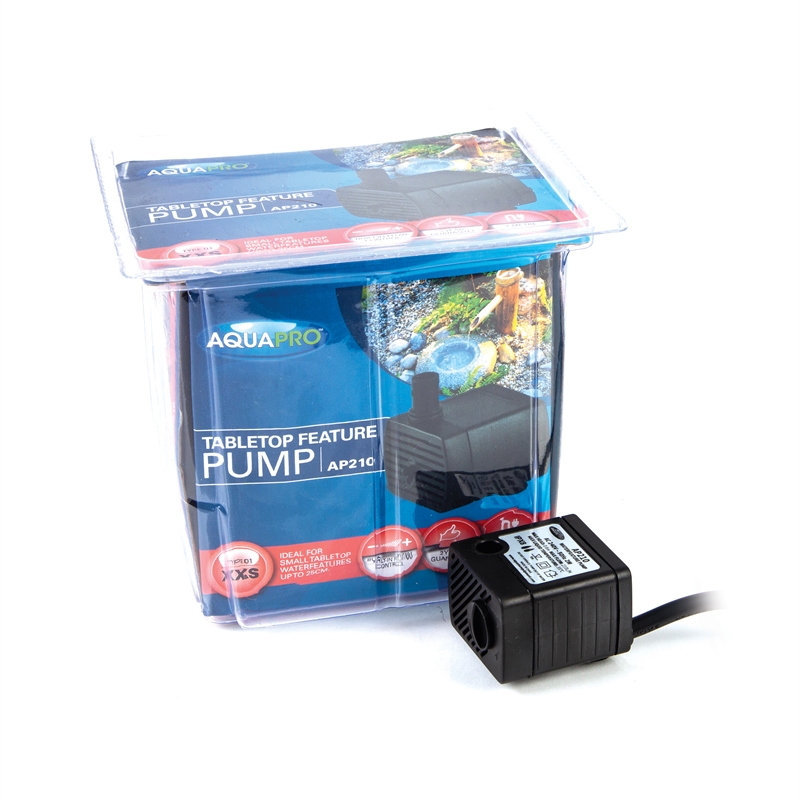 Aquapro AP210 TABLETOP WATER FEATURE PUMP for Small Water Features up to 25cm 