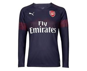 2018-2019 Arsenal Puma Away Long Sleeve Shirt (Koscielny 6)