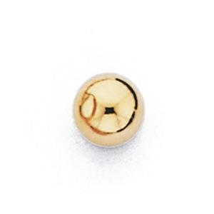 9ct Gold Single Ball Stud Earring
