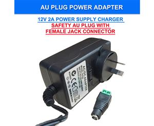 AC240V to DC 12V 2A Power Supply Adapter Charger Converter AU Plug 5.5mm * 2.5mm