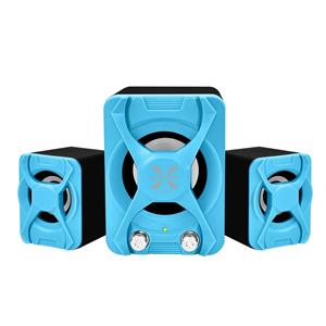 ALCATROZ X-Audio (Blue) 2.1 USB Speaker
