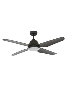 Aria 132cm Fan and LED Light in Black