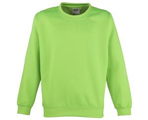 Awdis Childrens Unisex Electric Sweatshirt / Schoolwear (Electric Green) - RW190