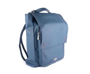 B.Sirius Women's Backpack Satchel - Gum Blossom - Vegan Leather Bag