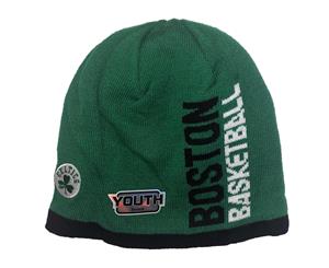 Boston Celtics Youth Licensed NBA Basketball Adidas Beanie Hat 4-7