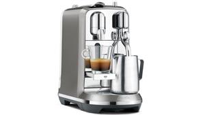 Breville Nespresso Creatista Coffee Machine - Smoked Hickory
