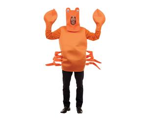 Bristol Novelty Unisex Crab Costume (Orange) - BN2101