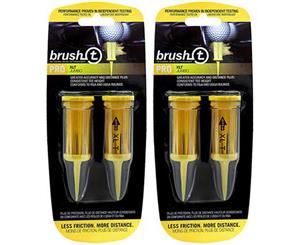 Brush T Pro XLT Jumbo Plastic Tees - 4 Pack