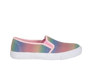 Buttercup Gossip Girls Rainbow Casual Slip On Spendless Shoes - Pink