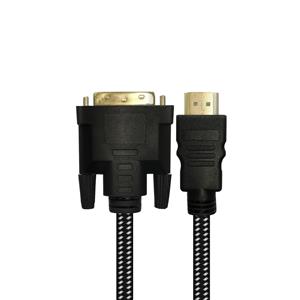 Cablelist CL-DVIHD1M4K 1 Meter M-M DVI-HDMI2.0 Dual Link Copper Cable (4K support)