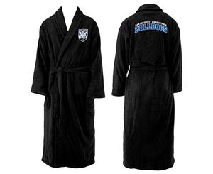 Canterbury Bulldogs NRL Adult Polyester Dressing Gown Bath Robe
